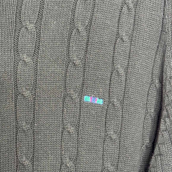 Alexander Julian Men’s Winter Medium Weight Cable Knit Sweater Size L - Picture 2 of 4